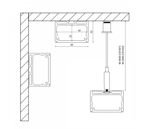 Алюминиевый профиль DesignLed LS.4932 010367