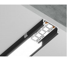 Алюминиевый накладной профиль Ambrella Light Alum Profile GP1700BK
