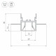 Профиль Arlight FOLED-CEIL-CENTER-2000 023863