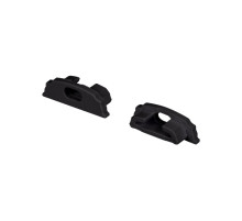 Заглушка Arlight ARH-BENT-W18 BLACK с отверстием 039589