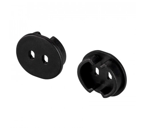 Заглушка Arlight ARH-ROUND-D20-DUAL BLACK с отверстием 039302