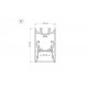 Профиль с экраном Arlight S2-LINE-4067-2500 ANOD+OPAL 021172