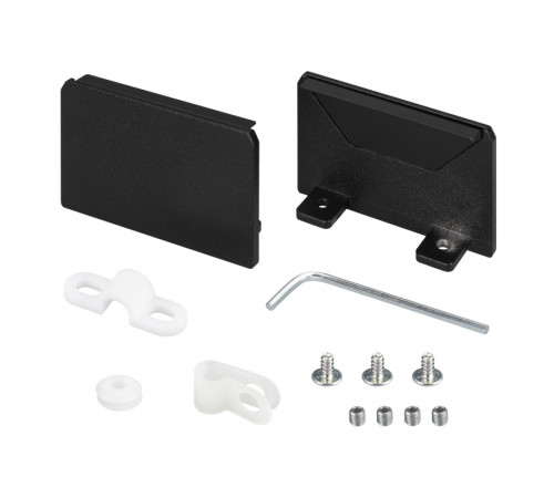 Заглушка Arlight  SL-LINIA69-FANTOM SEAMLESS BLACK глухая 034874