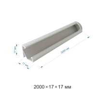 Профиль круглый универсальный Apeyron ширина ленты до 10мм 08-21-01