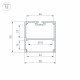 Алюминиевый профиль Arlight SL-LINE-5050-LW-2000 ANOD OLIVE GREY 038434
