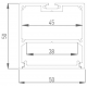 Алюминиевый профиль DesignLed LS.5050-R 010368