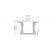 Профиль с экраном Arlight ALU-SLIM-H15-F-2000 ANOD+FROST 018243