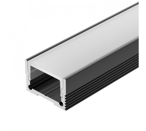 Алюминиевый профиль Arlight SL-SLIM20-H13-2000 BLACK 037112 Алюминиевый профиль Arlight SL-SLIM20-H13-2000 BLACK 037112