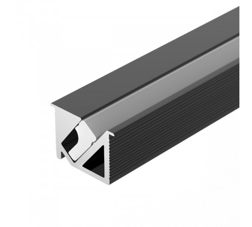 Алюминиевый профиль Arlight SL-BEVEL-H10-F14-2000 ANOD BLACK 044084 Алюминиевый профиль Arlight SL-BEVEL-H10-F14-2000 ANOD BLACK 044084