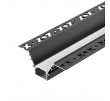 Алюминиевый профиль Arlight COMFORT21-V-FANTOM-2000 BLACK 052544