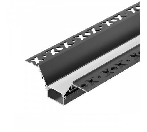 Алюминиевый профиль Arlight COMFORT21-V-FANTOM-2000 BLACK 052544