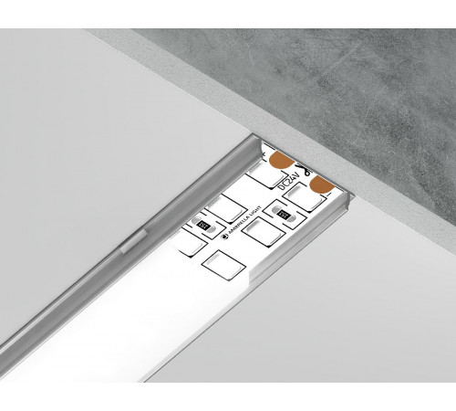 Алюминиевый накладной профиль Ambrella Light Alum Profile GP1500AL Алюминиевый накладной профиль Ambrella Light Alum Profile GP1500AL