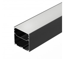 Алюминиевый профиль Arlight LINE-S-7575-2000 BLACK 041855