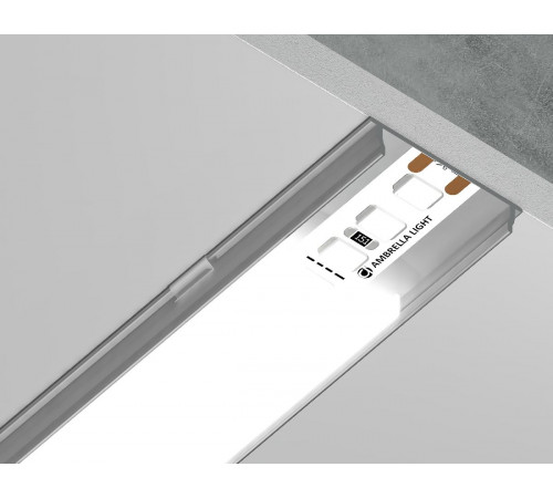 Алюминиевый накладной профиль Ambrella Light Alum Profile GP1600AL