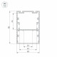 Профиль Arlight ARH-LINE-6085-2000 BLACK 018681