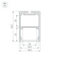 Алюминиевый профиль Arlight ARH-Line-3750A-3000 Anod 036137
