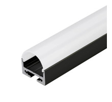 Профиль Arlight SL-LINE-2011M-2500 BLACK+OPAL ROUND 027992