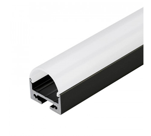 Профиль Arlight SL-LINE-2011M-2500 BLACK+OPAL ROUND 027992 Профиль Arlight SL-LINE-2011M-2500 BLACK+OPAL ROUND 027992
