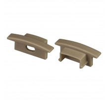 Заглушка Arlight LINE-2308-F OLIVE GREY с отверстием 038637