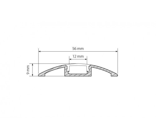 Профиль Arlight ARH-FLAT-2000 ANOD 016149 Профиль Arlight ARH-FLAT-2000 ANOD 016149