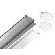Алюминиевый встраиваемый профиль Ambrella Light Alum Profile GP1001AL