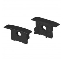 Заглушка Arlight SL-SLIM-H13M-F25 BLACK с отверстием 037515