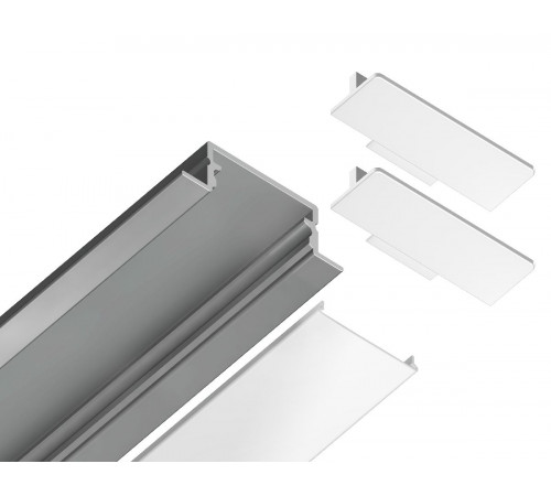 Алюминиевый встраиваемый профиль Ambrella Light Alum Profile GP1200AL Алюминиевый встраиваемый профиль Ambrella Light Alum Profile GP1200AL