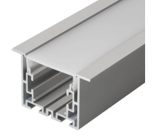 Профиль с экраном Arlight S2-LINIA55-F-2500 ANOD+OPAL 021176