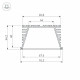 Профиль Arlight KLUS-POWER-RW70F-2000 ANOD 019881