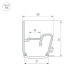 Профиль Arlight STRETCH-S-20-WALL-SIDE-2000 (RESPECT-ST) 040701