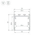 Алюминиевый профиль Arlight LINE-M-3535-3000 BLACK 053402