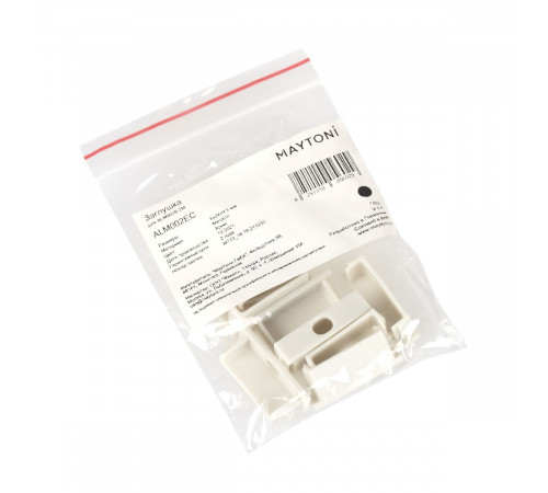 Комплект заглушек Maytoni Led strip для профиля ALM002S 10 шт ALM002EC Комплект заглушек Maytoni Led strip для профиля ALM002S 10 шт ALM002EC