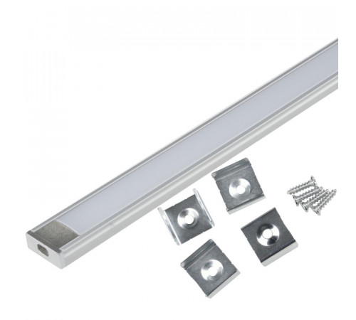 Профиль (UL-00005027) Uniel UFE-K02 Silver/Frozen 200 Polybag