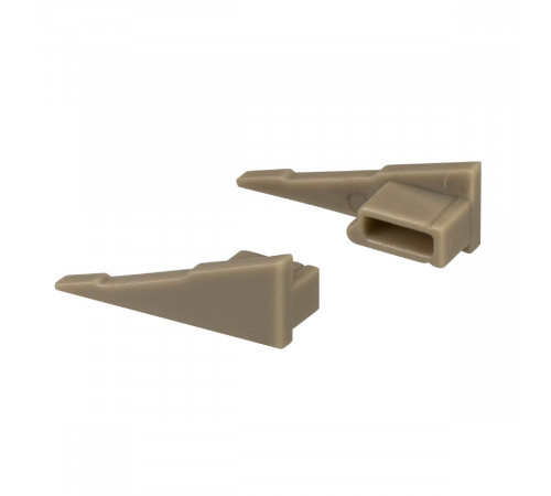 Комплект заглушек Arlight SL-MINI-SHELF-H8 OLIVE GREY 038810 Комплект заглушек Arlight SL-MINI-SHELF-H8 OLIVE GREY 038810