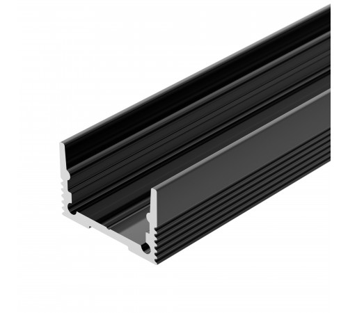 Алюминиевый профиль Arlight SL-SLIM20-H13-2000 BLACK 037112 Алюминиевый профиль Arlight SL-SLIM20-H13-2000 BLACK 037112