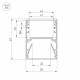 Профиль с экраном Arlight ALU-LINE-DUO-2000 ANOD+OPAL 024188
