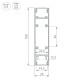 Алюминиевый профиль Arlight SL-LINE-25100-DUAL-2500 ORANGE 050507