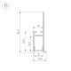 Профиль Arlight WALL-FANTOM-W10-2000 ANOD 043692