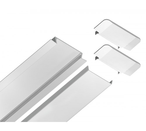 Алюминиевый встраиваемый профиль Ambrella Light Alum Profile GP1100WH Алюминиевый встраиваемый профиль Ambrella Light Alum Profile GP1100WH