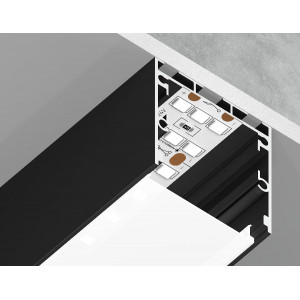 Алюминиевый профиль Ambrella Light Profile System GP2550BK