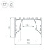 Алюминиевый профиль Arlight ARH-Power-7555-Comfort-2000 Anod 036355