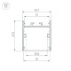 Алюминиевый профиль Arlight SL-LINE-3638-LW-3000 ANOD 043973