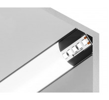 Алюминиевый угловой профиль Ambrella Light Alum Profile GP2100BK