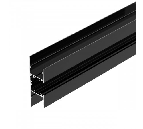 Алюминиевый профиль Arlight WALL-2575-DUAL-2000 ANOD BLACK 052332 Алюминиевый профиль Arlight WALL-2575-DUAL-2000 ANOD BLACK 052332
