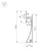 Профиль Arlight PLINTUS-H58-F-2000 ANOD 046391
