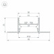 Тройник Arlight SL-LINIA45-FANTOM 030107