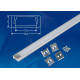 Профиль (UL-00005027) Uniel UFE-K02 Silver/Frozen 200 Polybag