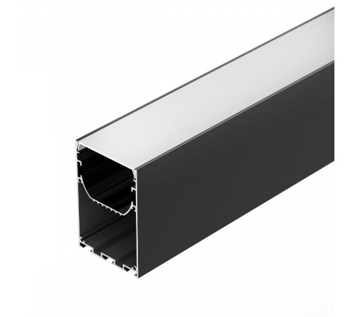 Алюминиевый профиль Arlight LINE-S-5075-3000 BLACK 041849 Алюминиевый профиль Arlight LINE-S-5075-3000 BLACK 041849