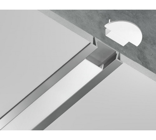 Алюминиевый встраиваемый профиль Ambrella Light Alum Profile GP1001AL Алюминиевый встраиваемый профиль Ambrella Light Alum Profile GP1001AL