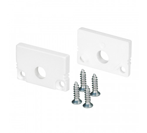 Заглушка Arlight SL-SLIM20-H13 WHITE с отверстием 037536